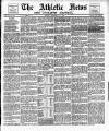 Athletic News Monday 11 November 1889 Page 1