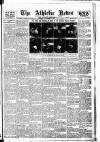 Athletic News Monday 07 November 1921 Page 1