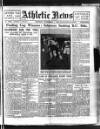 Athletic News Monday 08 November 1926 Page 1
