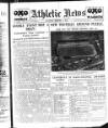 Athletic News Monday 05 March 1928 Page 1