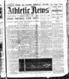 Athletic News Monday 02 April 1928 Page 1