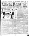 Athletic News Monday 20 August 1928 Page 1