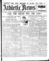 Athletic News Monday 28 January 1929 Page 1
