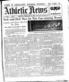 Athletic News Monday 18 February 1929 Page 1