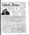 Athletic News Monday 06 May 1929 Page 1