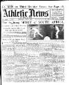Athletic News Monday 01 July 1929 Page 1