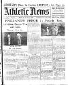 Athletic News Monday 29 July 1929 Page 1