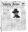 Athletic News Monday 02 December 1929 Page 1