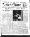 Athletic News Monday 20 January 1930 Page 1