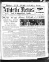 Athletic News Monday 24 March 1930 Page 1