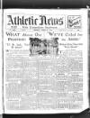 Athletic News Monday 21 April 1930 Page 1