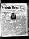 Athletic News Monday 07 July 1930 Page 1