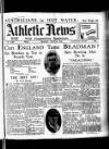 Athletic News Monday 21 July 1930 Page 1