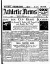 Athletic News Monday 09 February 1931 Page 1