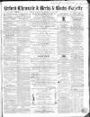 Oxford Chronicle and Reading Gazette Saturday 23 January 1864 Page 1