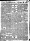 Oxford University and City Herald Saturday 09 November 1822 Page 1