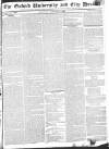 Oxford University and City Herald Saturday 21 January 1826 Page 1