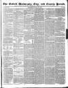 Oxford University and City Herald Thursday 13 July 1843 Page 1