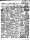 Oxford University and City Herald Saturday 23 December 1848 Page 1