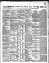 Oxford University and City Herald Saturday 07 September 1850 Page 1