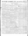 Oxford University and City Herald Saturday 30 November 1850 Page 1