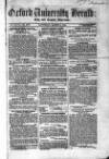 Oxford University and City Herald Saturday 06 March 1852 Page 1