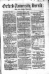 Oxford University and City Herald Saturday 01 May 1852 Page 1