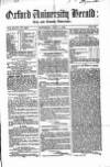 Oxford University and City Herald Saturday 03 July 1852 Page 1