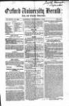 Oxford University and City Herald Saturday 04 September 1852 Page 1