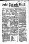 Oxford University and City Herald Saturday 02 October 1852 Page 1