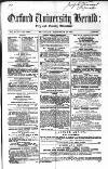 Oxford University and City Herald Saturday 13 November 1852 Page 1