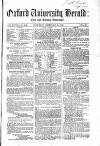 Oxford University and City Herald Saturday 26 February 1853 Page 1