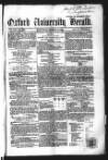 Oxford University and City Herald Saturday 19 March 1859 Page 1