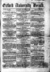 Oxford University and City Herald Saturday 27 October 1860 Page 1