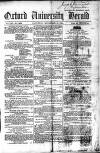 Oxford University and City Herald Saturday 30 November 1861 Page 1