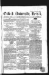 Oxford University and City Herald Saturday 22 March 1862 Page 1