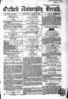 Oxford University and City Herald Saturday 11 April 1863 Page 1
