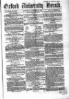 Oxford University and City Herald Saturday 22 October 1864 Page 1