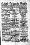 Oxford University and City Herald Saturday 28 January 1865 Page 1