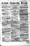 Oxford University and City Herald Saturday 29 July 1865 Page 1