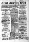 Oxford University and City Herald Saturday 25 November 1865 Page 1
