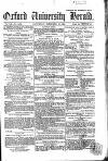 Oxford University and City Herald Saturday 10 February 1866 Page 1