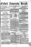 Oxford University and City Herald Saturday 30 November 1867 Page 1