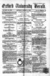 Oxford University and City Herald Saturday 15 January 1870 Page 1