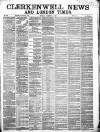 London Daily Chronicle Thursday 20 December 1866 Page 1