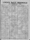 London Daily Chronicle Monday 11 November 1872 Page 1