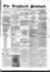 Highland Sentinel Saturday 13 July 1861 Page 1