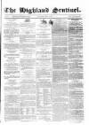 Highland Sentinel Saturday 02 November 1861 Page 1