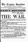 Croydon Guardian and Surrey County Gazette Thursday 11 October 1877 Page 1