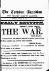 Croydon Guardian and Surrey County Gazette Monday 29 October 1877 Page 1